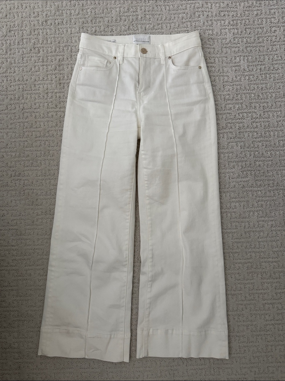 White House Black Market High-Rise Wide Leg Jeans